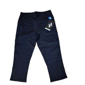 Skechers Go Walk Leggings – Women’s Large, Black, High Waist, Mid-Calf